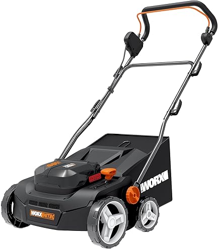 Vonroc Elektrische Verticuteermachine / Gazonbeluchter 1300w - 32 Cm | Incl. 35l Opvangbak