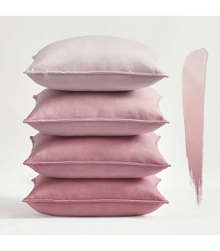 Kissenbezug Leinenoptik 40x40 Cm – In Fuchsia, Ohne Füllung, Aus Baumwolle-Polyester