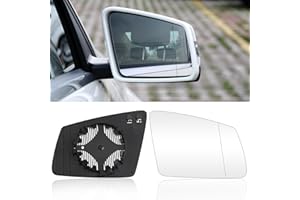 Altsbaos 1PCS Ersatzspiegel Rechts Kompatibel mit mercedes-benz A B C E S Klasse CLA GL GLA CLS GLK Spiegelglas Beheizbar W176 W246 W204 W212 W221 S212 S204 A207 C204 C216 C117 X156 X204-2128102521