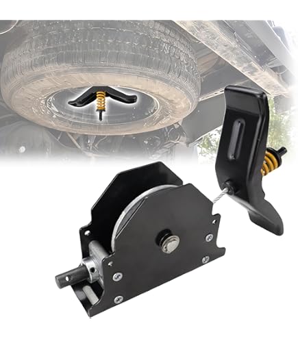 Spare Tire Winch Carrier Hoist For Ford F-150 1997-2003 F-250 Lincoln | A-Premium - View #7