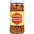 Nutsara Jaggery Coated Banana Chips - Ready to eat Homemade Kerala Sharkara Varatti Upperi (400gm)