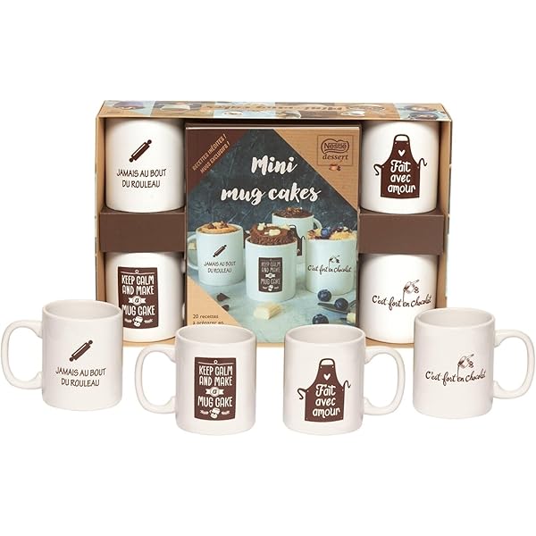 MINI MUGCAKES MILKA: Avec 4 mini mugs collector - Guignot, Claire; Orathay: 9782