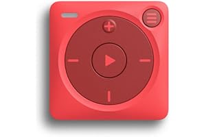 Mighty 3 Spotify & Amazon Music Player (edición 2026) - Portátil, sin pantalla, funciona sin conexión - Compatible con auriculares Bluetooth y con cable - No requiere teléfono (rojo)