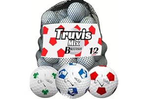 British Lake Balls for Callaway Truvis Grade A - Premium Lake Golf Balls for Callaway Supersoft Truvis 12 pack
