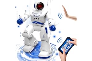 Kaybolge Kids Toys for 4 Year Old Boy Girls Remote Control Robot Kits with RC Smart Gesture Sensing Educational for Kids Christmas Birthday Gifts for 4 5 6 7 8 9 10 11 12 Years Old Boys Girls