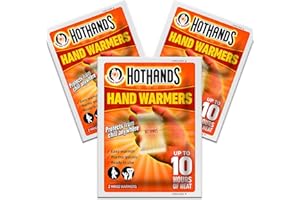 XEEMYX HotHands Hand Warmers 3 Pairs, Ready to Use Heat Pads for Upto 10 Hours of Easy Warmth, Daily Indoor, Outdoor & Sports Use