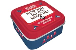 Chronicle Books After Dinner Amusements: How Well Do You Know Me?: 50 Questions for Family and Friends