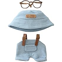 Labubu Pop Mart Vêtements Pour Poupée Labubu 17cm - Lot De 3 Pièces (pull, Chapeau, Sac) Labubu Clothes