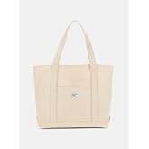 Guess Jeans Unisex Tote &Ccedil;anta, Natural