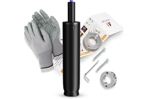 ‎MASTERY MART Mastery Mart Gasdruckfeder Zylinder Ersatz, mit 251mm - 346mm Gasdruckfeder für Bürostuhl, Handschuhe, Zylinderentfernungswerkzeug, Zylinderklemmwellen(28mm), Lange Schrauben, L-Schraubenschlüssel