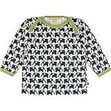 Maglietta Bambino Loud+Proud 204 - Cotone Biologico Con Stampa Balene, Verde Muschio - Foto 6