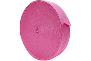 JYC CREATIVE 25 Metri Nastro in Polipropilene - Polipropilene Cinghie, Legare le Valigie, Materiali per Craft, Borse, Cinghie (20mm, 144)