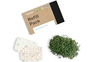 ingarden Microgreen Bio-Senf samenpads | USDA-zertifiziertes Bio | Vollständig ausgewachsen in 1 Woche | 6 Saatpads| Zur Verwendung mit dem Hydroponic Ingarden System