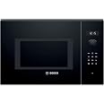 Forno A Microonde Da Incasso Bosch Serie 6 - 900W, 25L, Grill Integrato - Nero, Con AutoPilot 8 E Apertura Elettronica