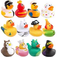 Badeente Aus Vinyl – Farbwechsel Blau, 5,5 Cm, Mit Quietschfunktion, Für Sammler & Parties