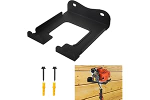 VANROUG Garage Organizer Trimmer Rack,Heavy Duty Weeder Eater Hanger Trimmer Hanger, Garage Hooks for Weed Wacker, Garden Power Tool Hanger for Grass Trimmer, Wall Mounted Hedge Trimmer Rack