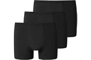 Schiesser Herren 3 Pack Unterwäsche Shorts mit Weichem Bund Bio Baumwolle Multipack - 95/5 Organic Boxershorts (3er Pack)