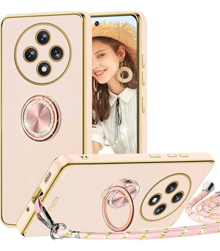 LXHGrowH Case voor OPPO Reno 13F 5G / Reno 13 FS 5G, Completa Schokbestendig 360 Graden Full Body Bescherming Telefoonhoesje, Hoesje Krasbestendig Beschermer met Ingebouwd Screen, [Transparant Roze LXHGrowH Case voor OPPO Reno 13F 5G / Reno 13 FS 5G, Completa Schokbestendig 360 Graden Full Body Bescherming Telefoonhoesje, Hoesje Krasbestendig Beschermer met Ingebouwd Screen, [Transparant Roze