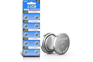 LiCB 10 PCS SR920SW 371 LR920 AG6 370 1.55V Button Cell Watch Batteries