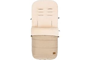 Fillikid Winterfußsack Lanin Exclusiv | Winter-Fußsack für Kinderwagen, Sportwagen & Buggy mit Anti-Rutschschutz, weicher Thermo-Fleece