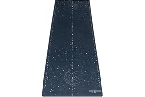 YOGA DESIGN LAB | Tapis de yoga de voyage | Tapis 2 en 1 + serviette | Léger, pliable, écologique de luxe | Idéal pour le yoga chaud, bikram, pilates, barre, sueur | 1,5 mm d'épaisseur | Sangle de transport incluse