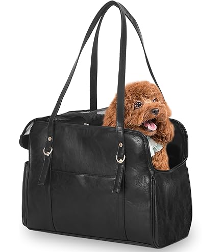 Trixie Dog Bag Holly Black / Gray