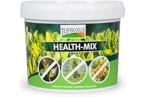 TOPBUXUS HEALTH-MIX - Detiene y previene los Hongos del Boj - 2kg para 1000m2