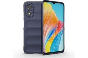 YKNIUFLY Fundas para OPPO A38 Funda, TPU Suave, a Prueba de Caídas y a Prueba de Golpes, Carcasa Funda para OPPO A38 Case.(Azul)