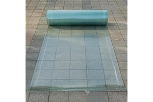 XINGWANGG Láminas de Policarbonato Planchas Impermeable Placas Transparente,Grosor 1 mm,Panel para Exteriores,Invernaderos,Techos,Fácil de Doblar y Cortar,con Tornillos,Personalizable (W*L:0.5x1m)