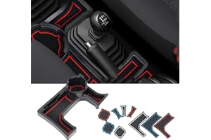 YEE PIN scatola portaoggetti Compatibile con Suzuki jimny 2018-2025 (per cambio manuale) Vano Portaoggetti Console centrale Jimny organizer per braccioli, accessori con 3 colori tappetino