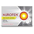 Nurofen Ibuprofen Meltlets, Lemon 200mg, 12 Tablets - Fast Pain, Migraine, Headache Relief, Cold & Flu Medicine for Adults, Self-Dissolving Over-The-Counter Tablets