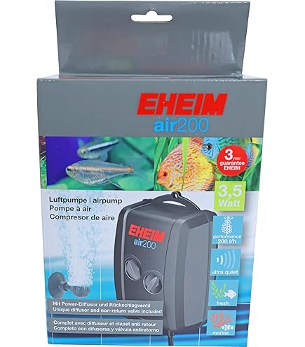 Pompa Ad Aria JBL ProSilent Per Acquari - Silenziosa, Per Acqua Dolce E Marina, Fino A 600 Litri - Foto 8