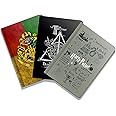 MC SID RAZZ - Harry Potter - Combo Pack Of 3 Binded Notebooks - Officially Licensed By Warner Bros. Usa, 48 Pages