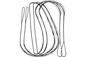 TeamSky Archery Bowstrings Recurve Bow Strings,Bow String 12 Strands 50in-52in Replacement for Longbow Traditional Recurve Bo