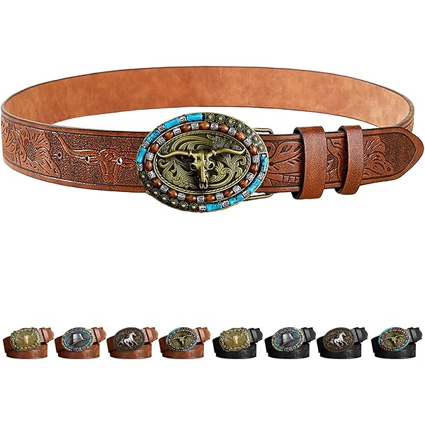 3 Stuks Western Cowboy Boy Stropdas, Retro Cowboy Hoed Stropdas