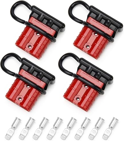 ANDCHIER Wire Connector 4 Pack, 50A Wire Harness Plug Kit For 8 - View #10