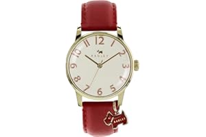 RADLEY Ladies Red Leather Strap Watch RY2250