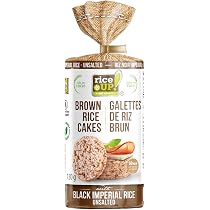 Rice Up Brown Rice Cakes (Vegan) Black Imperial Rice Gluten Free ...