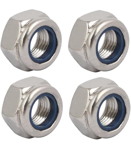 QUARKZMAN M10x100mm vierkante hals slotschroeven met moeren en sluitringen, 12-delige set 304 roestvrij staal ronde kop vierkante hals coach boutenschroeven, zwart