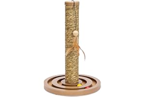 Karlie 560146 Drapak dla Kota, 44 cm, Brązowy