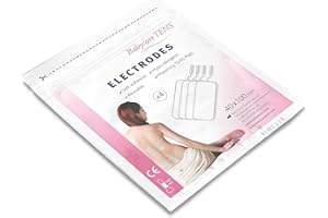 GENERIC Babycare TENS Replacement TENS electrodes 40x100mm pk4 - Maternity/Labour TENS Large Pads