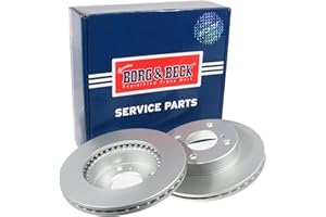 Borg & Beck BRAKE DISC PAIR Nissan Pixo Suzuki Alto 09-