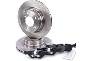 ATEC GERMANY Bremsscheiben Belüftet Ø300mm + Bremsbeläge Bremsklötze hinten