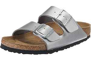 Birkenstock Sandales Arizona Birko-Flor Gold, Sandalia Mujer