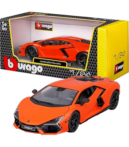 Voiture Jouet Lamborghini 1:43 - Alliage De Zinc - Modèle à Friction - Cadeau Enfant Fast & Furious (Couleur Aléatoire)