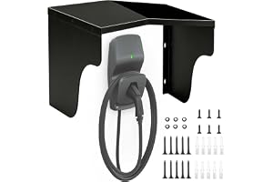 Keltorio Wallbox väderskydd, baldakin för lastpelare, skyddstak för elbil laddningsstation, regnskydd solskydd, UV-resistent
