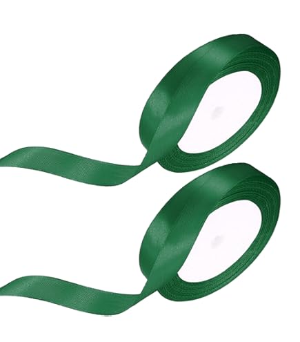 Ruban Satin 6mm X 91m - Or Rose - Pour Emballage Cadeau, Décoration Mariage, Noël, DIY Ruban Craft Noël