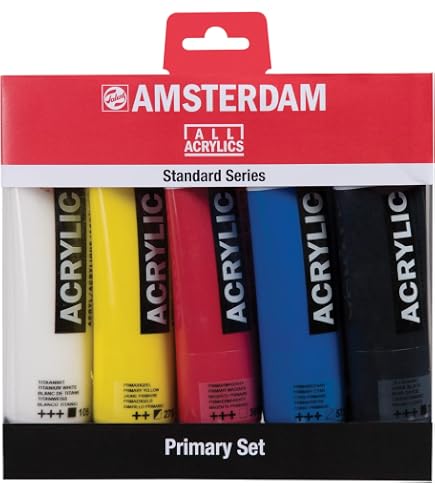 10 Pinceaux Peinture Acrylique ILantule - Nylon Professionnel - 10 Tailles - Pour Débutants Et Artistes