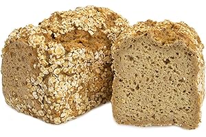 ‎BÄCKEREI SPIEGELHAUER Bio Haferbrot glutenfrei 500 g ideal für Haferkur Haferflockenbrot Vollkornbrot vegan reich an Beta Glucan (frisch)
