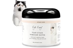 Eye Envy Tear Stain Remover Wipes for Cats